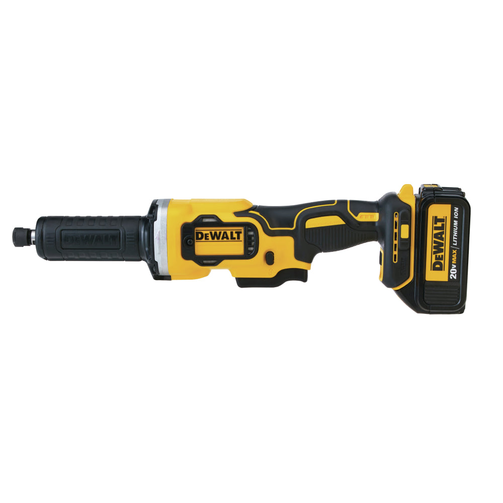 Retifica reta 20 V, MAX LI-ION, BRUSHLESS, 2.500 rpm, com carregador 220 V~, e 2 baterias 20 V, 4,0 Ah, DCG42 6 M2 - B2, DEWALT