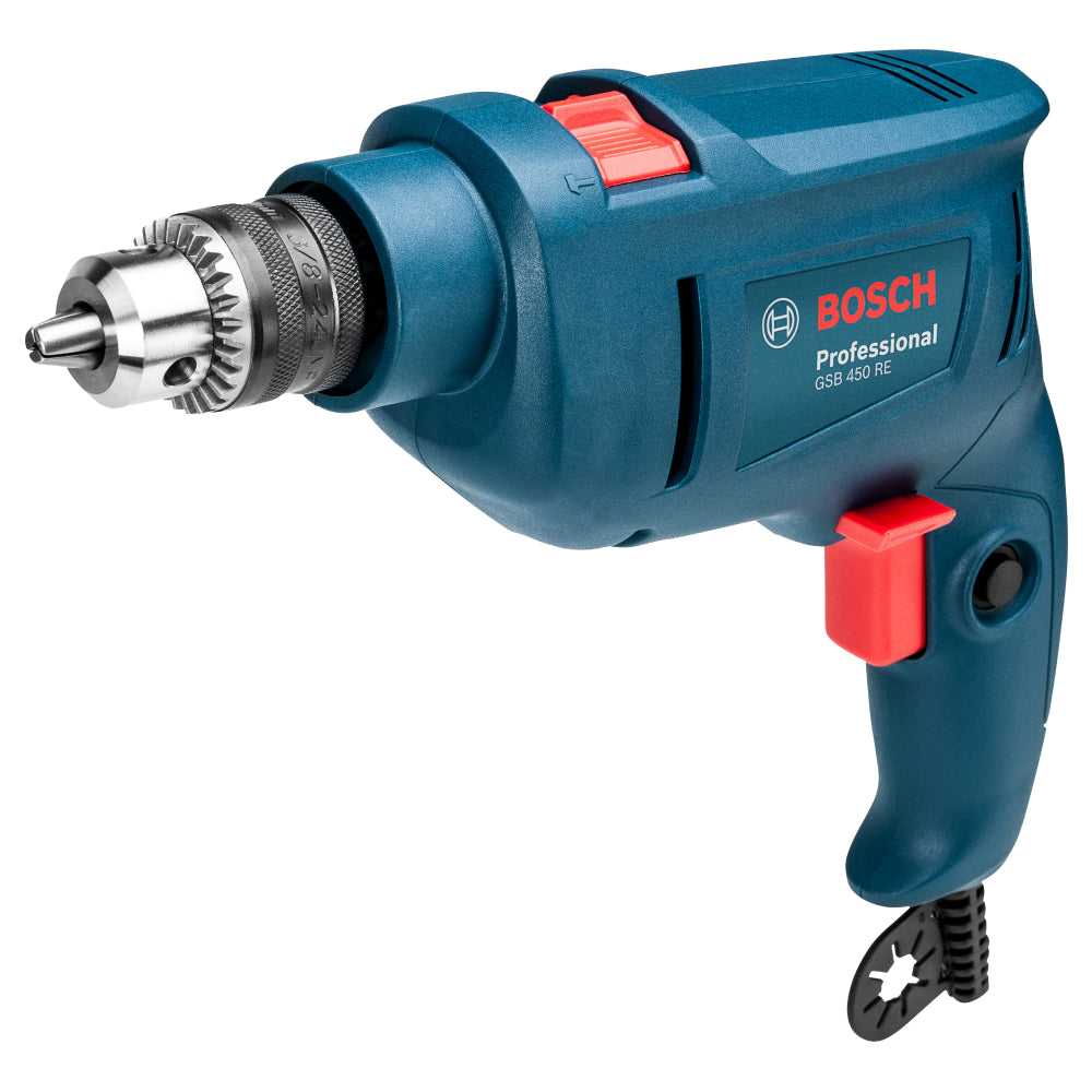 Furadeira com impacto 3/8"，450 W, GSB 450 RE BOSCH