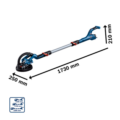 Lixadeira de parede para drywall, GTR 550, BOSCH