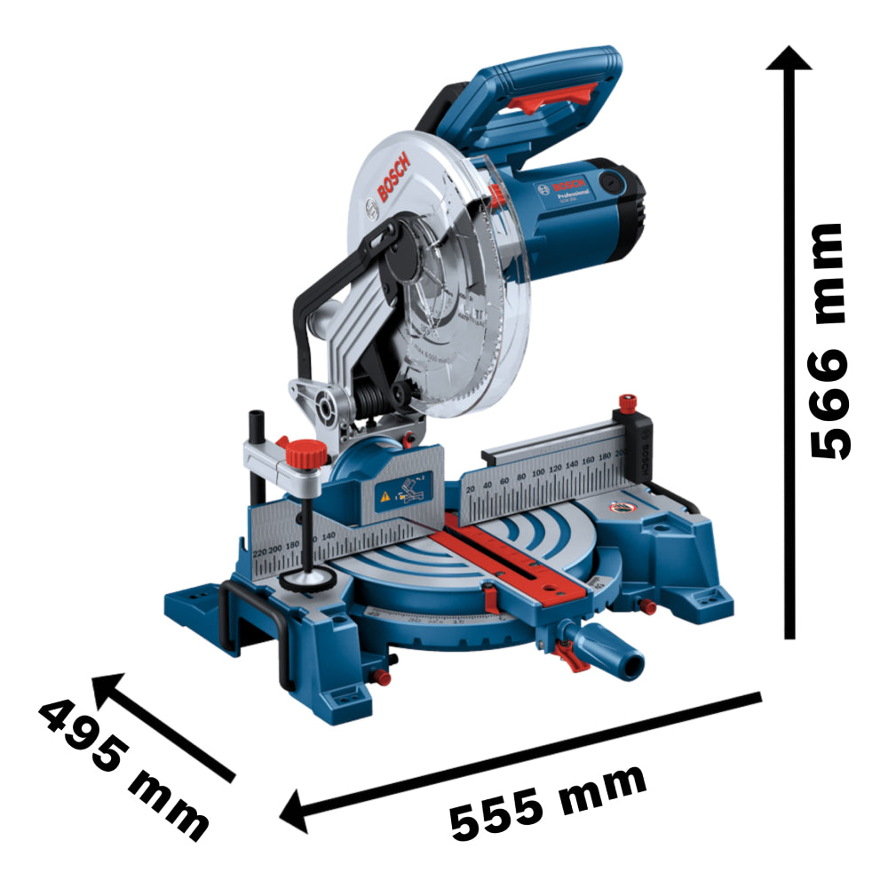 Serra de esquadria 10", 1.750 W, 220 V~, GCM 254 BOSCH