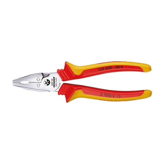 Alicate universal, VDE H, com isolação até 1.000 V, Kraft power pliers GEDORE